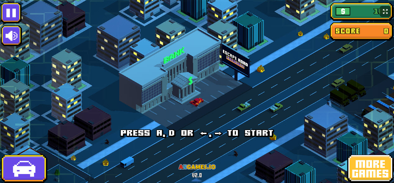 Escape Road Halloween Screenshot
